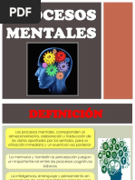 Procesos Mentales