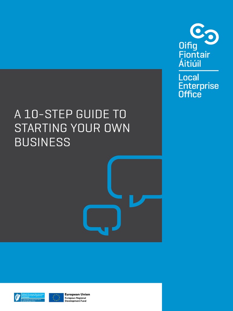 Ten Step Guide To Starting A Business PDF Download Free PDF Startup