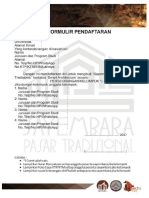 Form - Pendaftaran Dan Pernyataan Sayembara Desain Pasar Tradisional