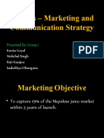 PLUMs Marketing and Communication Strategy - Nis