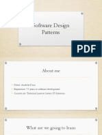 Software Design Patterns Curs 1