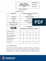 Curriculo 2016 Constitucion Politica y Derechos Humanos 2