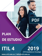 Plan de Estudios Itil 4