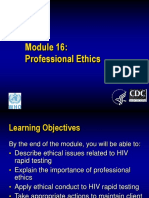 Module 16. Professional Ethics