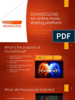 Soundcloud An Online Music Sharing Platform: Social Media Presentation by Aaron S. Hobgood