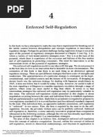 Enforced self regulation
