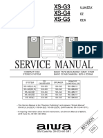 Aiwa XS-G3 XR-G4 XR-G5 PDF