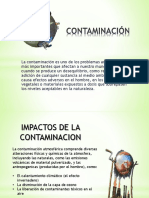 CONTAMINACIÓN DIAPOSITIVAS