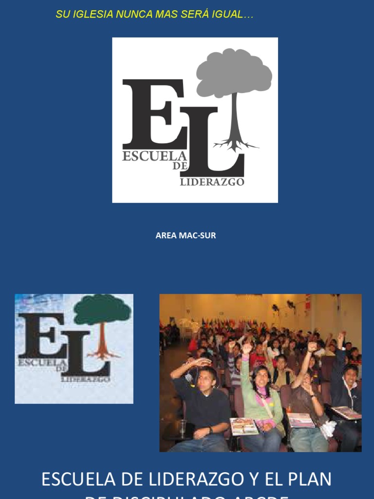 Escuela de Liderazgo y Discipulado ABCDE | PDF | Cristo (título ...