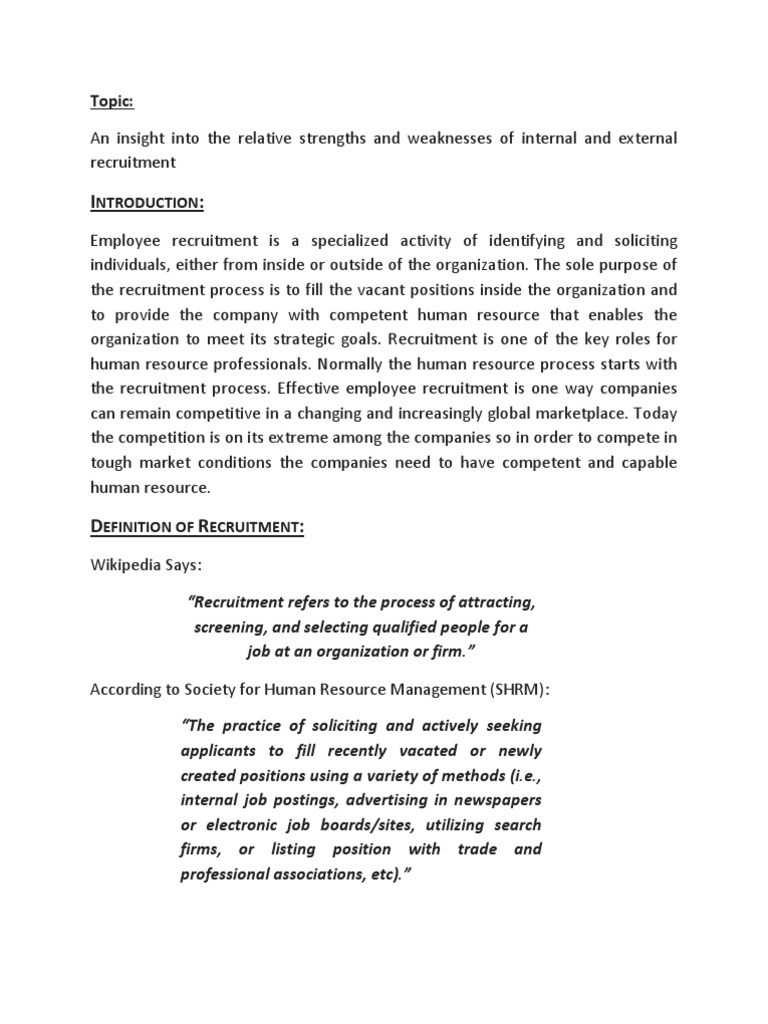 Recruitment assignment pdf picture