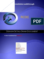 RCDC Installation Walkthrough: Design-Detail-Draw-Document