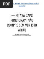 → Pitaya CAPS EMAGRECE? [NÃO Compre Sem SABER Disto AQUI]