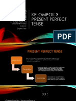 Kelompok 3 Present Perfect Tense