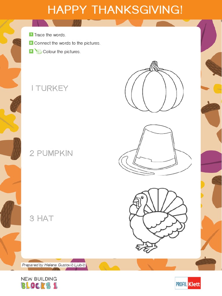 Thanksgiving Activities for Kids PDF