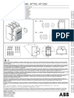 Manual Operacion Contactor Abb Af750-30 PDF