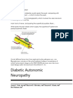 Diabetic Pupillary Defect