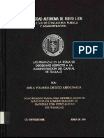 Universidad Autonoma de Nuevo Leon: Y Administracion