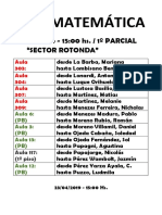 Matemática 3T - 1P