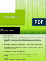 MF009 5B Photosynthesis James L2