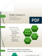 2nd Public Finance II