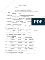 Learning Strand 1 Secondary Level