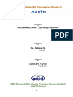 Academy of Scientific &innovative Research: Dr. Sriram S