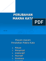 Pergeseran Makna Kata