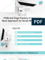 POM and Page Factory in Selenium Best Approach For Script Maintenance