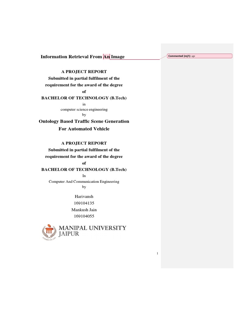 Image Information Retrieval Project Report | PDF | Artificial Neural ...