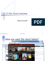 IT-318: Cloud Computing: What Is The Cloud?