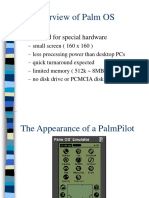 An Overview of Palm OS: Designed For Special Hardware