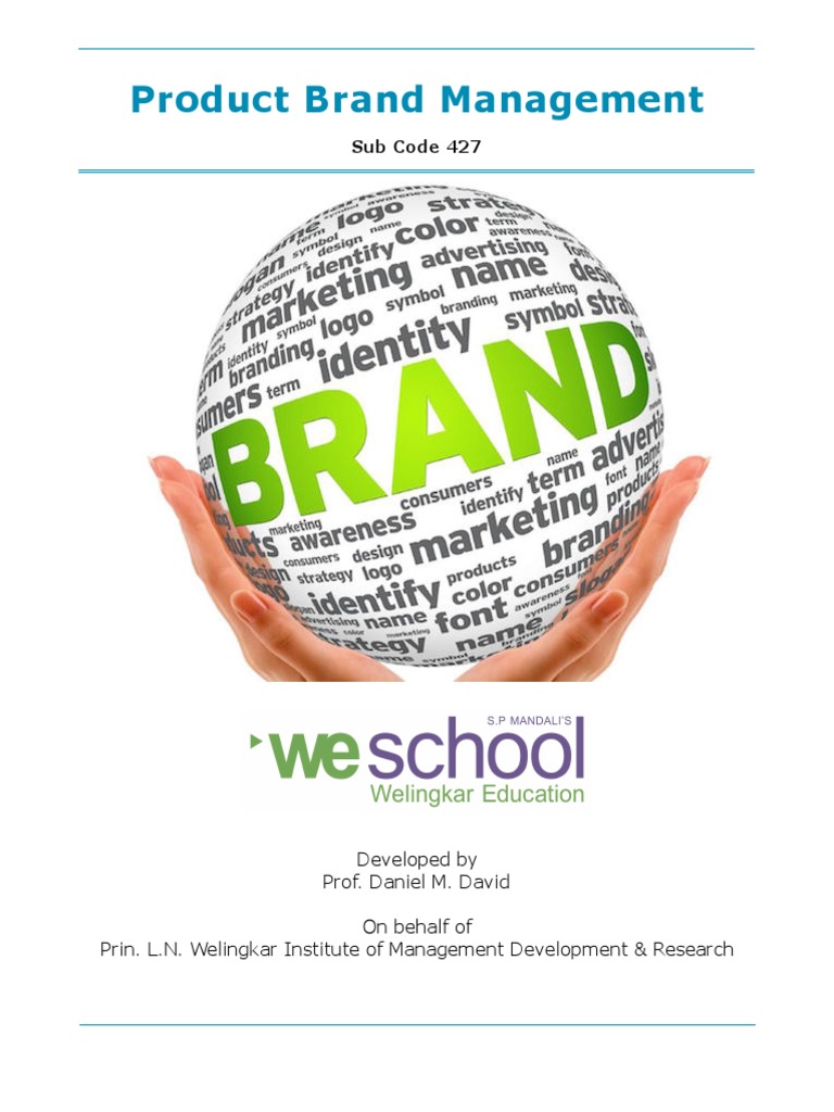 Product Brand Management 427 V1 Pdf Brand Pottery