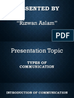 Presented by Rixwan Aslam