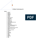 Music Terminology List: Melody, Harmony, Form & More