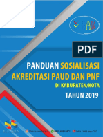 Panduan Sosialisasi Akreditasi PAUD DAN PNF Tahun - 1553052927