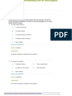 Idioms and Phrases Verbal Ability Questions and Answers PDF