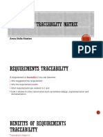 Requirement Traceability Matrix