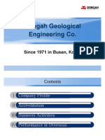 DONGAH GEOLOGICAL Company Brochure