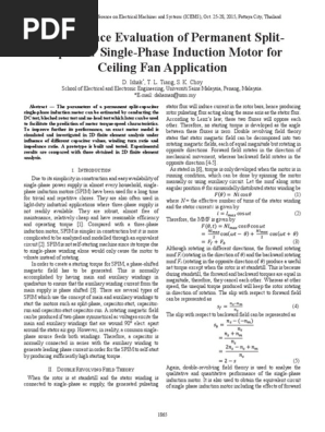 Ceiling Fan Electric Motor Electrical Equipment
