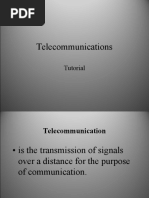 Telecommunications