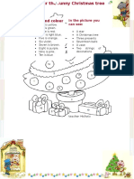 Colour the Funny Christmas Tree 63126