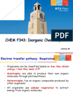 CHEM F343: Inorganic Chemistry III: Pilani