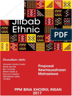 Proposal Manajemen Jilbab Ethnic