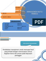 Pondasi Total Quality Management (TQM) Strategi Kaizen, Perbandingan Dan Inovasi Quality Control