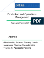 Aggregate Planning