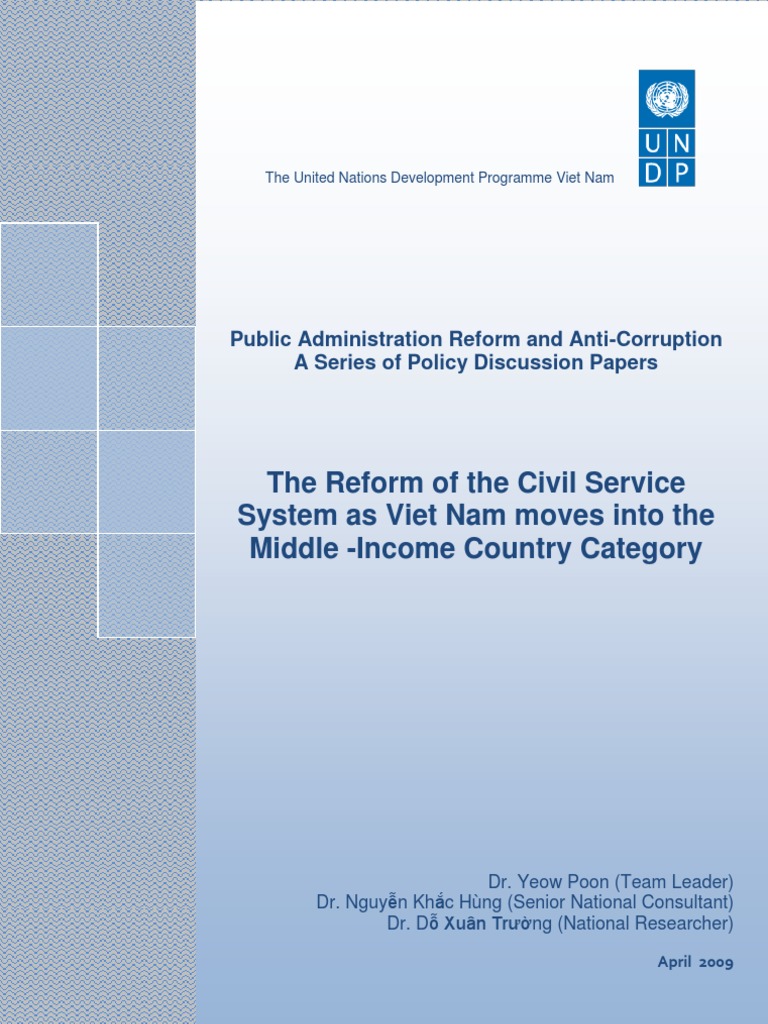 Vietnam Civil Service Reform Insights | PDF | Civil Service | Employment