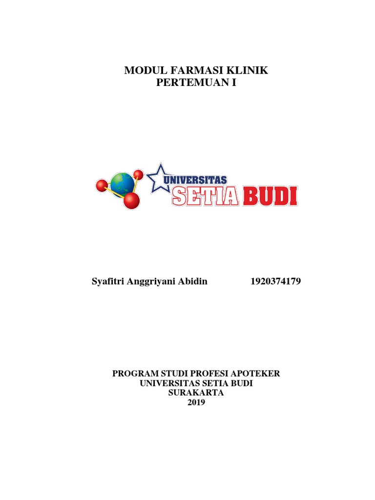 Latihan Soal Evaluasi Penggunaan Obat