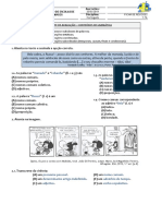 Revisões - Teste 4 - Aula