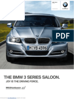 The BMW 3 Series Saloon.: Joy Is The Driving Force