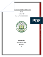 Communication And Presentation Skills Reservation Request